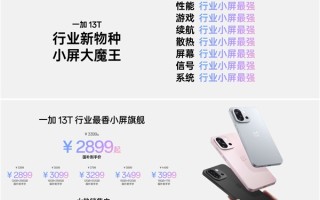 一加13T晒首销战绩：10分钟销售额破2亿！两小时完成全天目标！