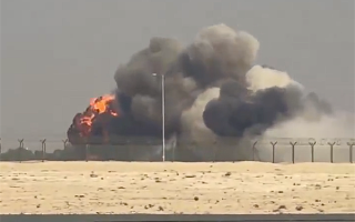 印度光辉战机坠毁画面曝光 目击者：没看到飞行员弹射 ！