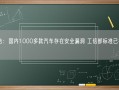 报告：国内1000多款汽车存在安全漏洞 工信部标准已在路上！