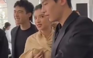 华表奖红毯《独一无二》剧组 辛云来给张婧仪当保镖！