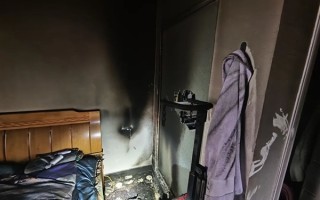 警惕 烘鞋机自燃把鞋子烧成灰 出租屋也被烧黑！