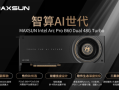 双GPU 48GB超大显存！铭瑄发布Intel Arc Pro B60 Dual 48G Turbo显卡！