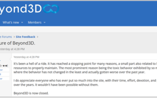 权威显卡论坛Beyond3D突然关闭！喷子太多 受不了了！
