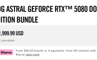 信仰加成！华硕《毁灭战士》联名RTX 5080卖到14400元：限量666件！
