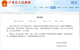 河北一船只侧翻已致12死6失联 现场救援仍在紧张进行中！