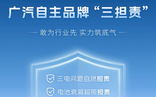 广汽豪横官宣：电池起火赔新车、衰减超限免费换、泊车辅助事故担全责 ！