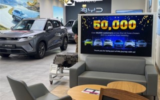 里程碑！比亚迪在英国累销突破50000辆：今年已超特斯拉 ！