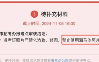 海马体回应“考研报名禁用海马体照片”：原生版本符合要求！