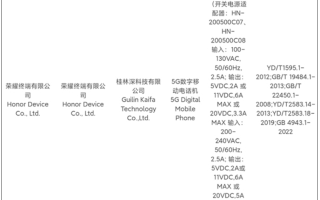 荣耀最强数字系列旗舰！荣耀200系列入网！