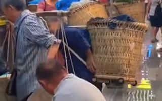 网友建议重庆地铁不准乘客携带菜筐：符合规定的物品轨道交通方面不会进行干涉！