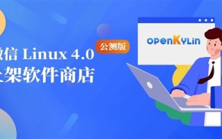 微信Linux 4.0公测版上架开放麒麟！支持深色模式 刷朋友圈！