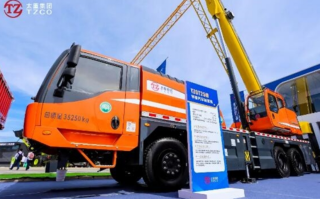 全球首台甲醇汽车起重机成功运用：最大额定起重量25吨！