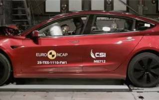 359分欧洲第一！特斯拉Model 3获2025 Euro NCAP最高分！