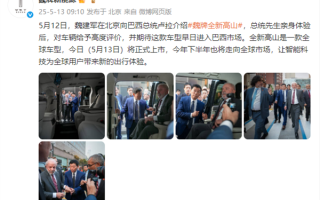 巴西总统亲自体验魏牌全新高山车型 长城魏建军陪同接待！