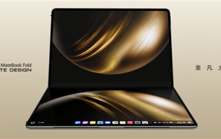 全球最大尺寸！华为MateBook Fold非凡大师搭载285mm玄武水滴铰链!
