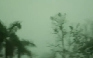 广东清远遭暴雨出现“绿色天空” 气象学家回应！