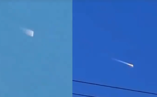 黑河多位市民拍下不明飞行物 陨石科普学者分析来了！