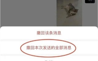 手滑党福音！微信灰度测试“一次性撤回全部消息”功能！