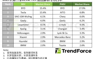 历史最好成绩！小米汽车杀到全球纯电车第8 !