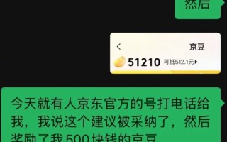 网友当面向京东CEO许冉提建议 采纳后被奖励500元 !