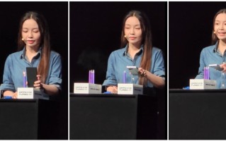 美女产品经理实测OPPO K13 Turbo吹蜡烛：火焰瞬间被吹灭!