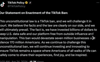 践踏1.7亿美国人言论自由！TikTok CEO：我们不会离开！