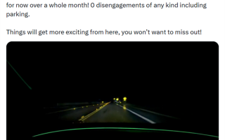 真自动驾驶！海外一特斯拉车主使用FSD连开7000英里 全程无接管 ！