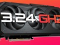 AMD RX 9070 XT显卡狂飙频率：最高竟超过3.2GHz！