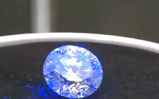 全球首颗用牡丹制成钻石亮相：足足3克拉！