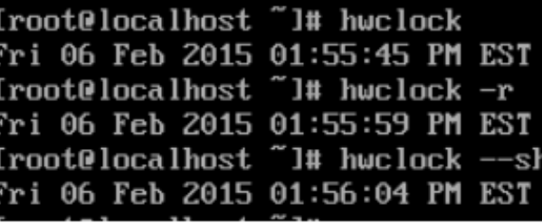 linux hwclock命令详解-第2张图片